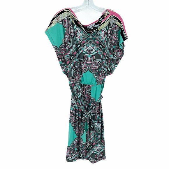 New Jennifer Lopez Women's Size Medium Leaf Print - Picture 1 of 7